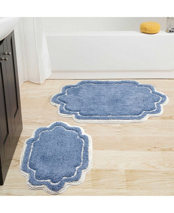 Home Weavers Allure Bathroom Rugs 2 Piece Set - Macy's