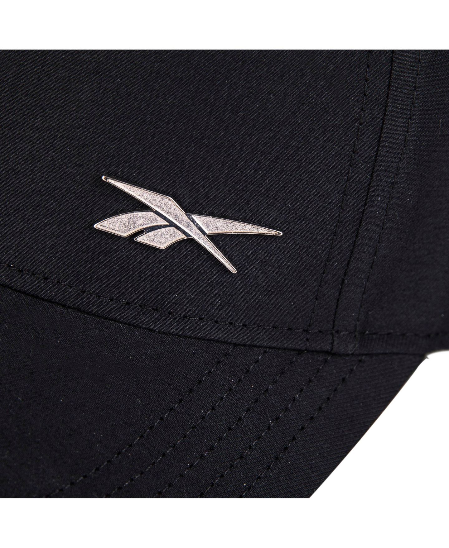 Мужская кепка Reebok Adjustable Back Badge Logo, цвет: Чёрный — фото 4