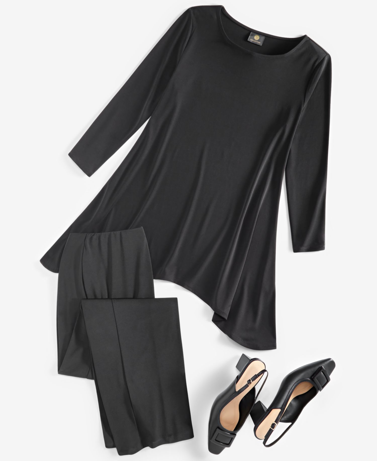 Women's 3/4-Sleeve Knit Top
