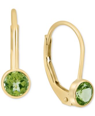 EFFY Collection - Amethyst Leverback Drop Earrings (3/8 ct. t.w.) in 14k Gold