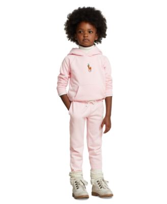 Toddler and Little Girls Fleece Jogger Pants