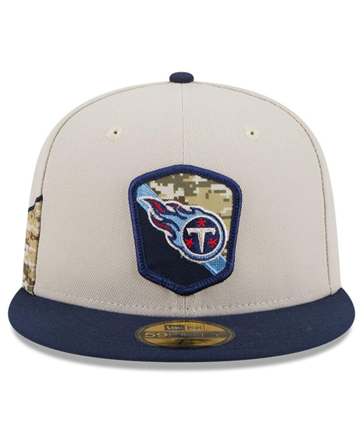 Men's New Era Navy Tennessee Titans 2023 Salute To Service 59FIFTY Fitted Hat - Navy