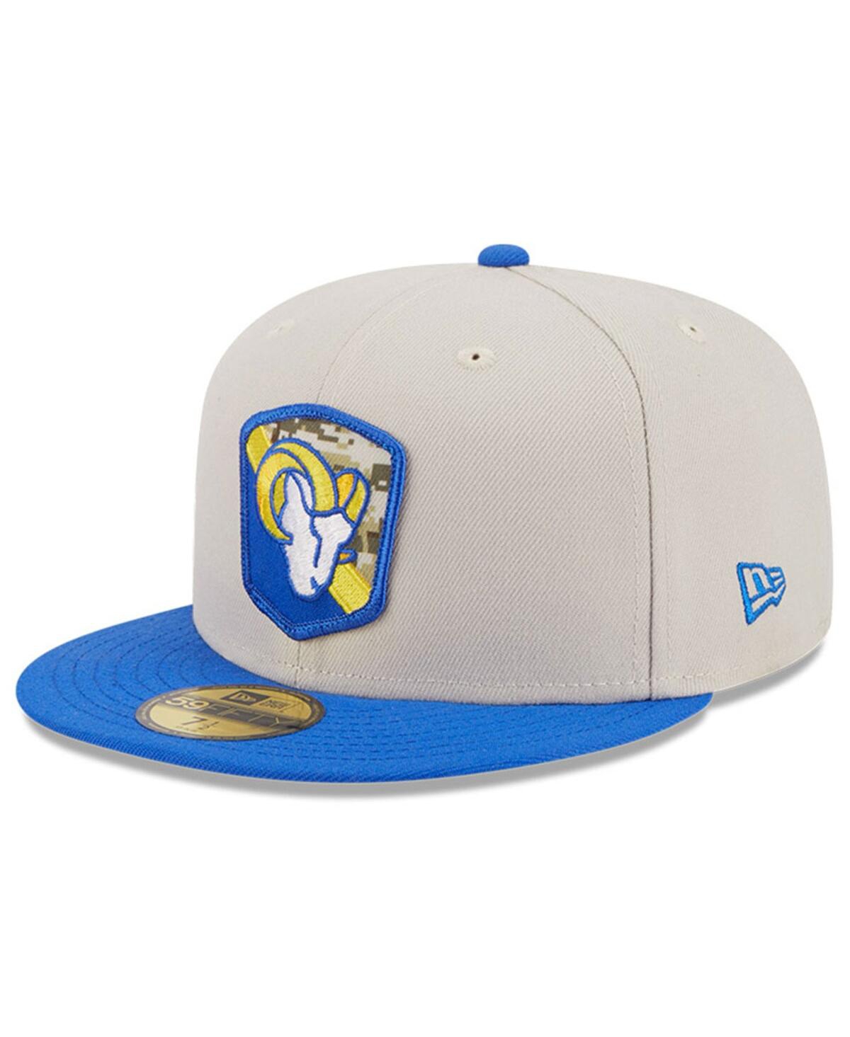 Men's New Era Royal Los Angeles Rams 2023 Salute To Service 59FIFTY Fitted Hat - Royal