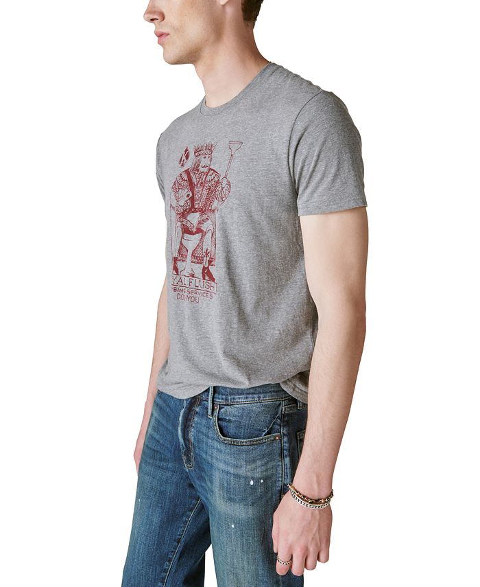 Lucky Brand Men's Royal Flush Short Sleeves Tshirt Macy's