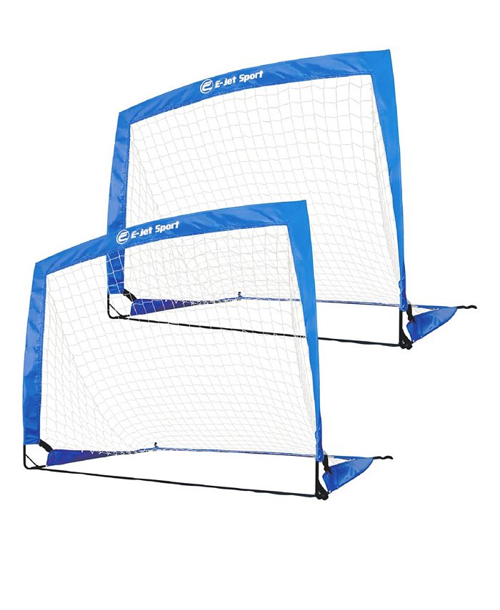 EJET SPORT Backyard Soccer Goal, PopUp Soccer Goals, Set of 2 Macy's