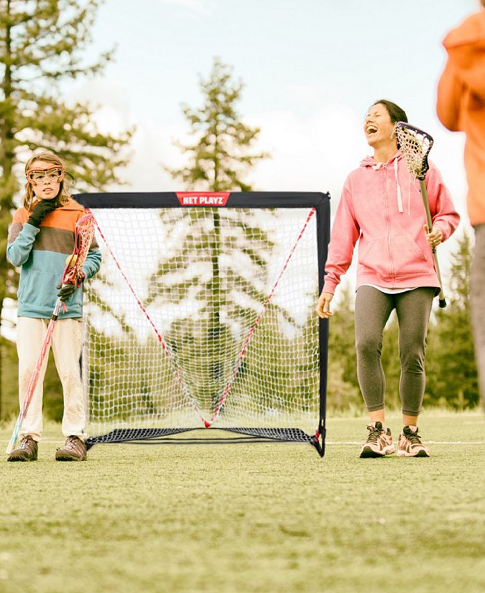 NET PLAYZ Backyard Lacrosse Goal, Kids Backyard Training, Practice