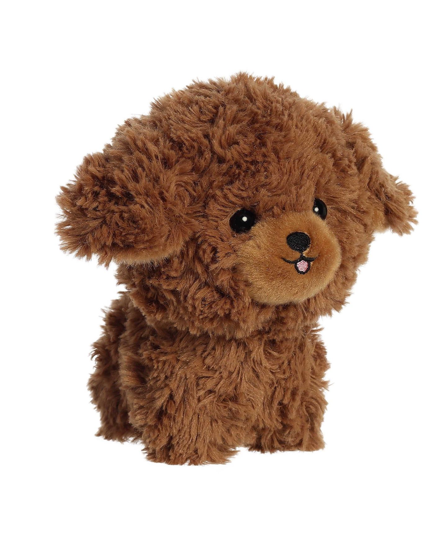 Детская мягкая игрушка Aurora Small Poodle Teddy Pets Playful Plush Toy 7" — фото 2