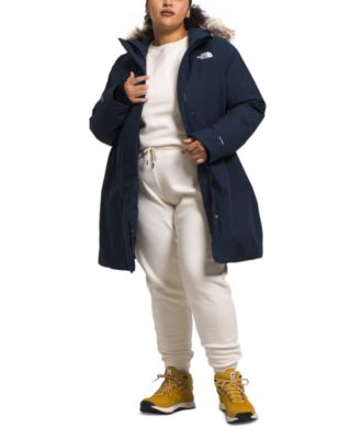 Plus Size Arctic Hooded Coat