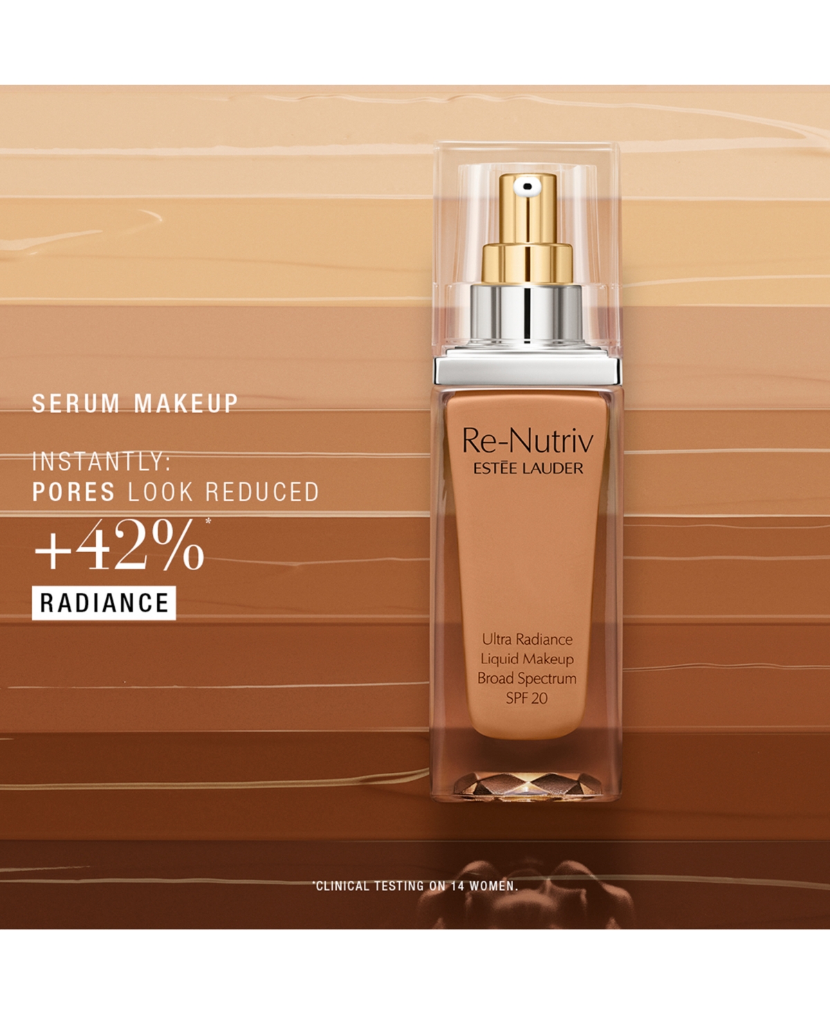 Estée Lauder Re-nutriv Ultra Radiance Liquid Foundation Spf 20 In 2c0 Cool Vanilla