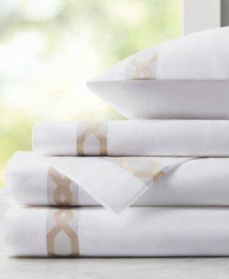 Shop Croscill Hem 300 Thread Count Cotton Sheet Sets In Gray