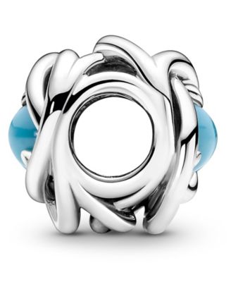 Birthstone Crystals Eternity Circle Charm