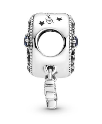 Mixed Stone Star Crescent Moon Charm