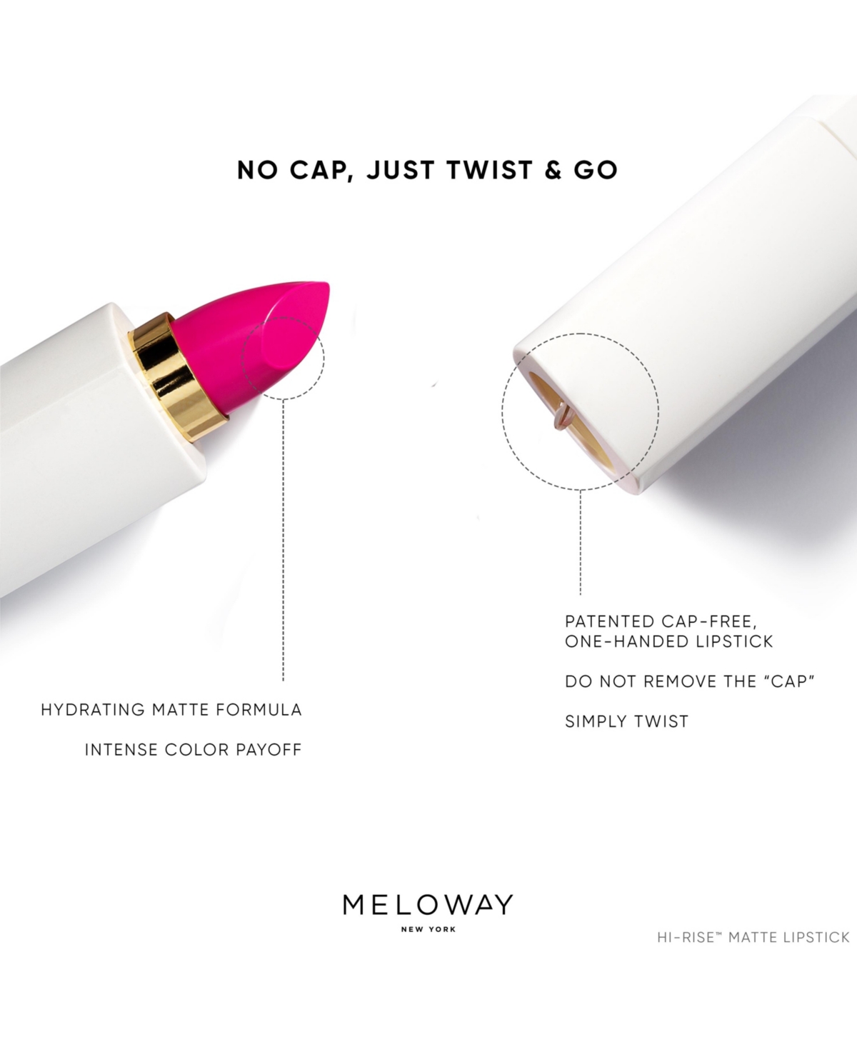 Meloway Red Lip Bundle Set, 3 Piece In Warm Red
