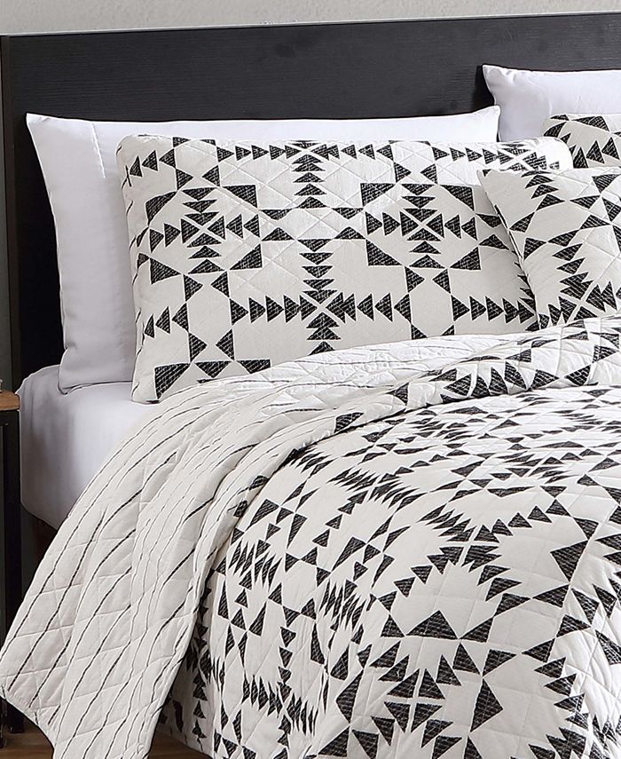 Eddie Bauer Arrowhead Cotton Reversible 3Pc. Quilt Set, Twin Macy's