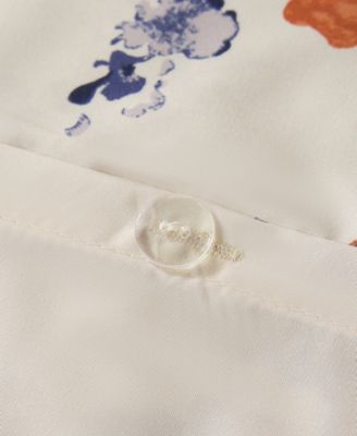 CLOSEOUT! Garden Bouquet Reversible Microfiber 2-Pc. Duvet Cover Set, Twin/Twin XL