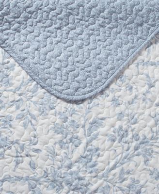 Amberley Cotton Reversible 3-Piece Quilt Set, Twin