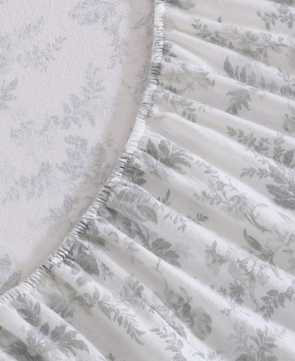 Laura Ashley Cotton Flannel 3 Piece Sheet Set, Twin