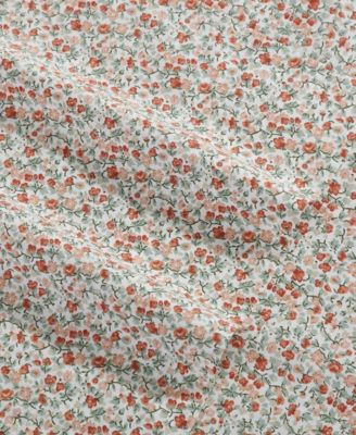 Cotton Percale 4-Pc. Sheet Set, Queen