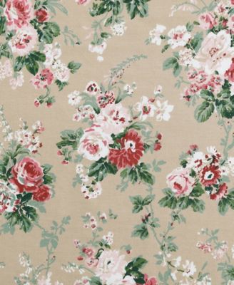 Laura Ashley Cotton Percale 3-Pc. Sheet Set, Twin