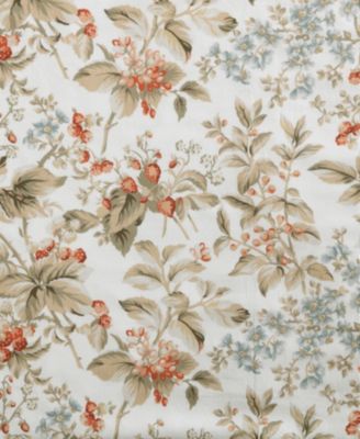 Bramble Floral Cotton Reversible 3-Piece Comforter Set, King