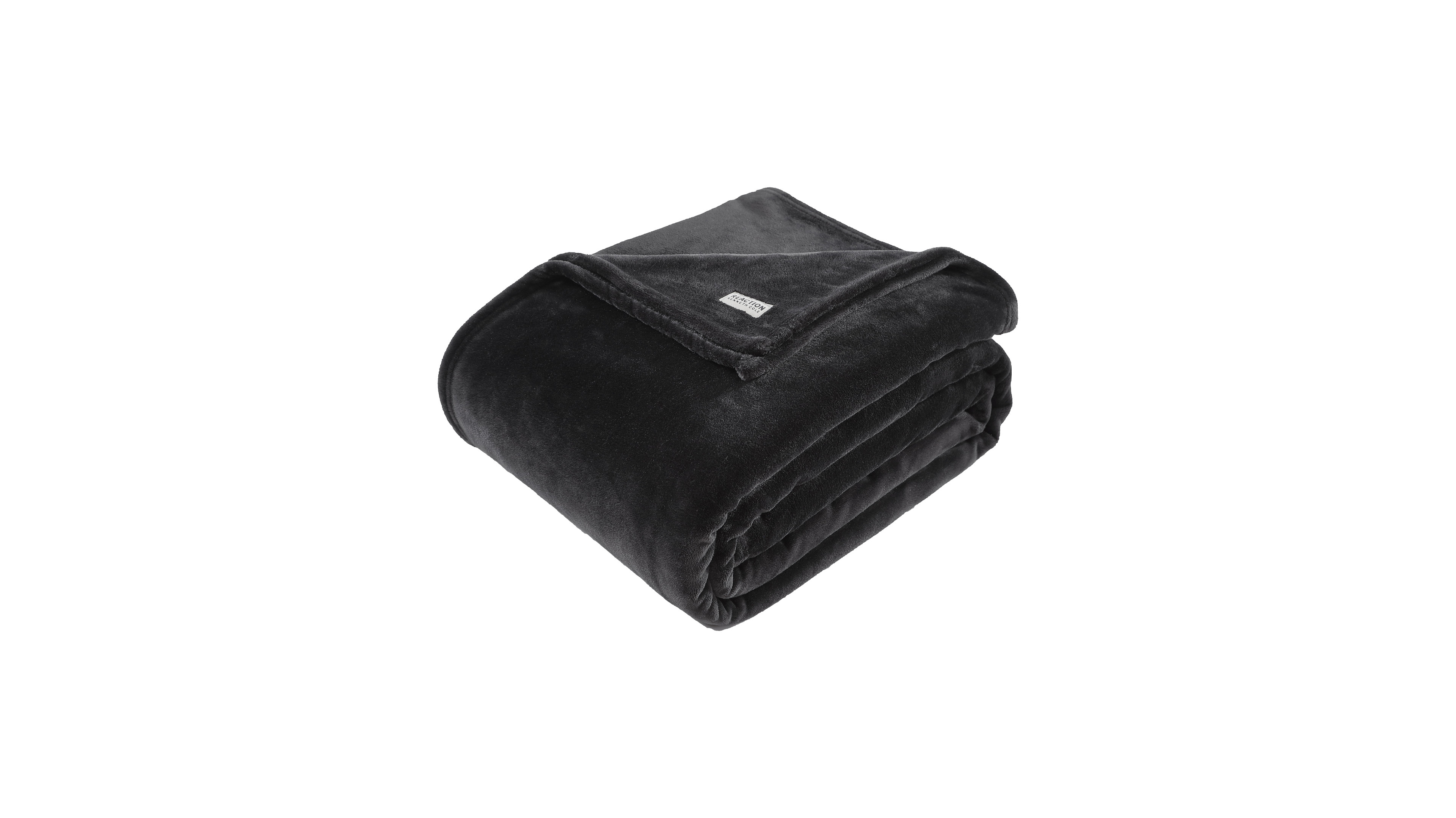 Kenneth Cole Reaction Solid Ultra Soft Plush Fleece Blanket, Full/Queen