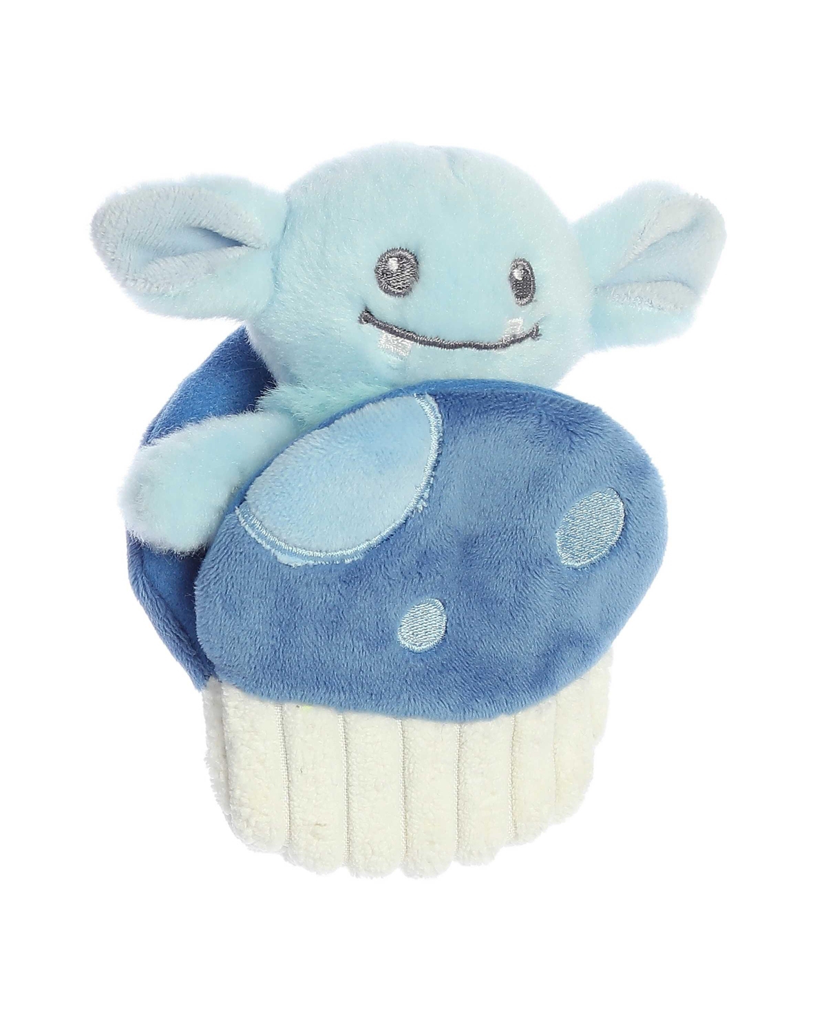 ebba Small Gribble Goblin Pocket Peekers Playful Baby Plush Toy Blue 5.5"