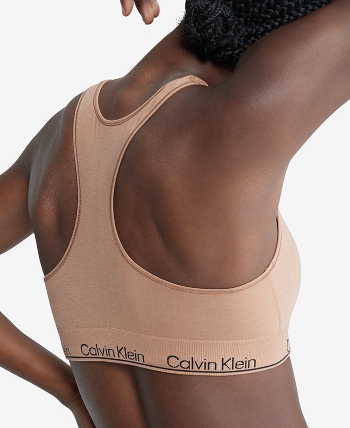 Calvin Klein Women's Surface Seamless Lightly Lined Bralette - Marle Grey  Heather