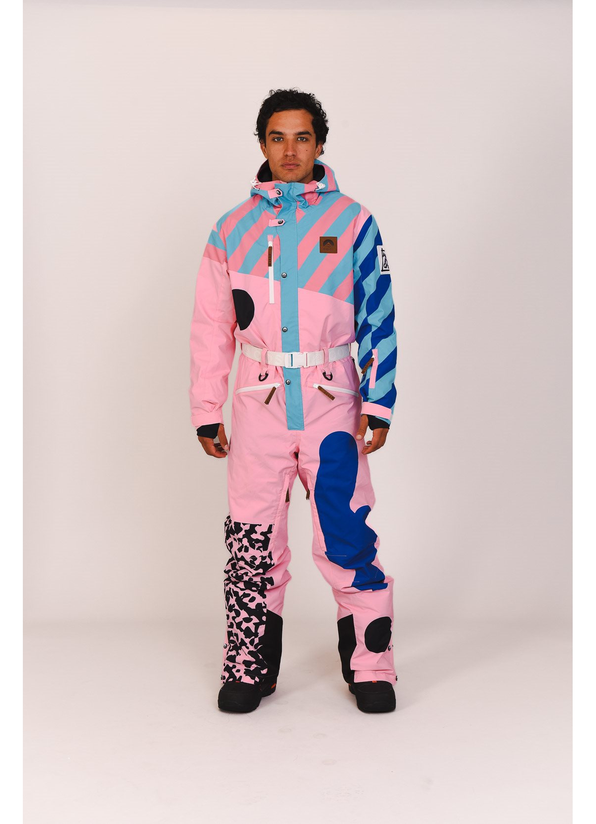 Men's Penfold In Ski Suit - Medium Pink