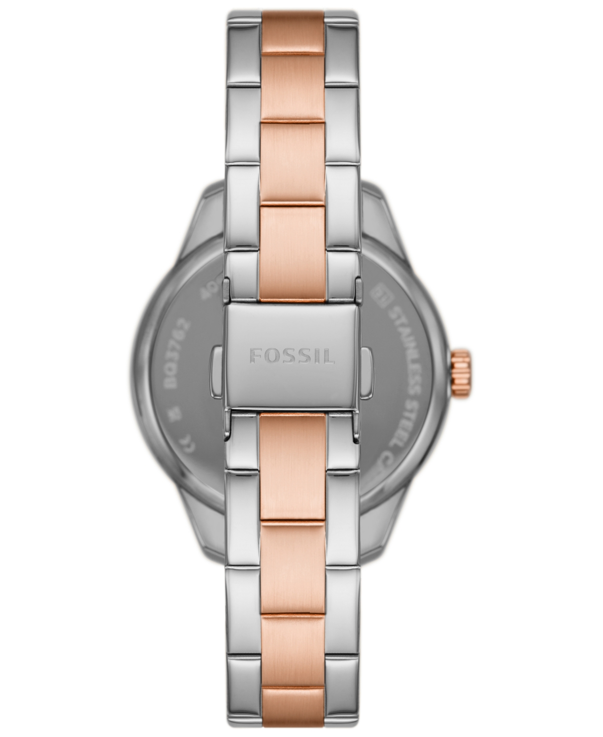 Shop Fossil Women's Rye Multifunction Silver-tone Alloy Watch, 36mm In Two-tone