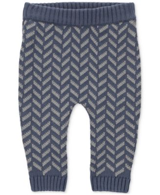 Carter's Carters Baby Boys Herringbone Shawl Collar Cardigan Sweater Knit  Pants