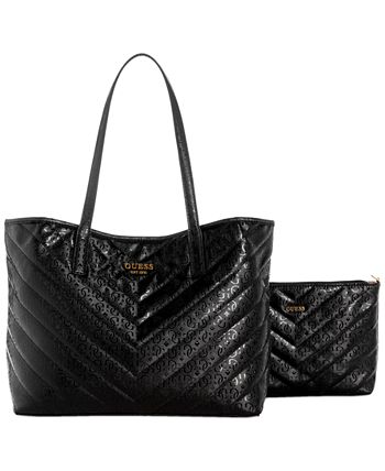 Guess victoria quilted cheap tote