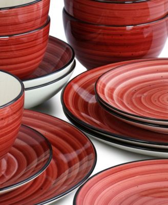 Gia 24 Pc. Dinnerware Set, Service for 6