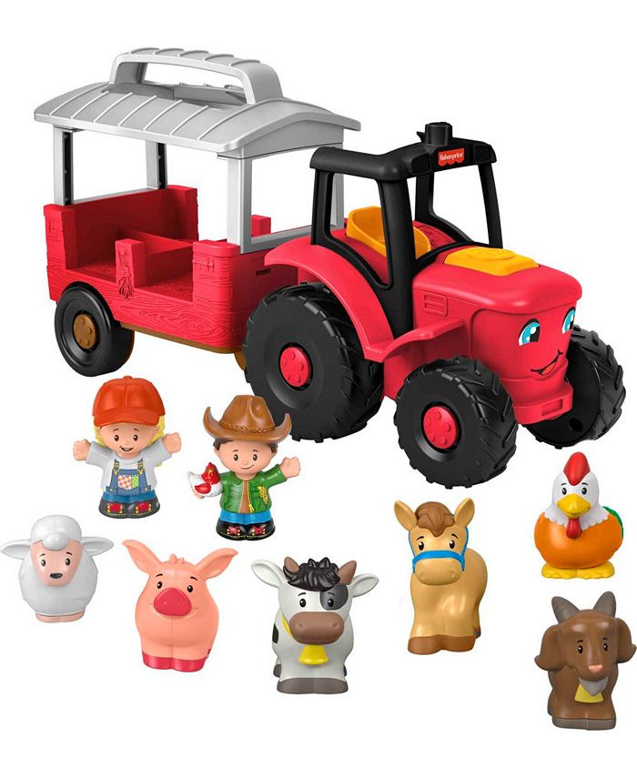 Little People Fisher Price Caring for Animals Tractor Gift Set