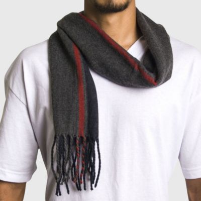 Men's Scarf Soft 80 Inch Long Warm Scarves Plaids Winter Shawl