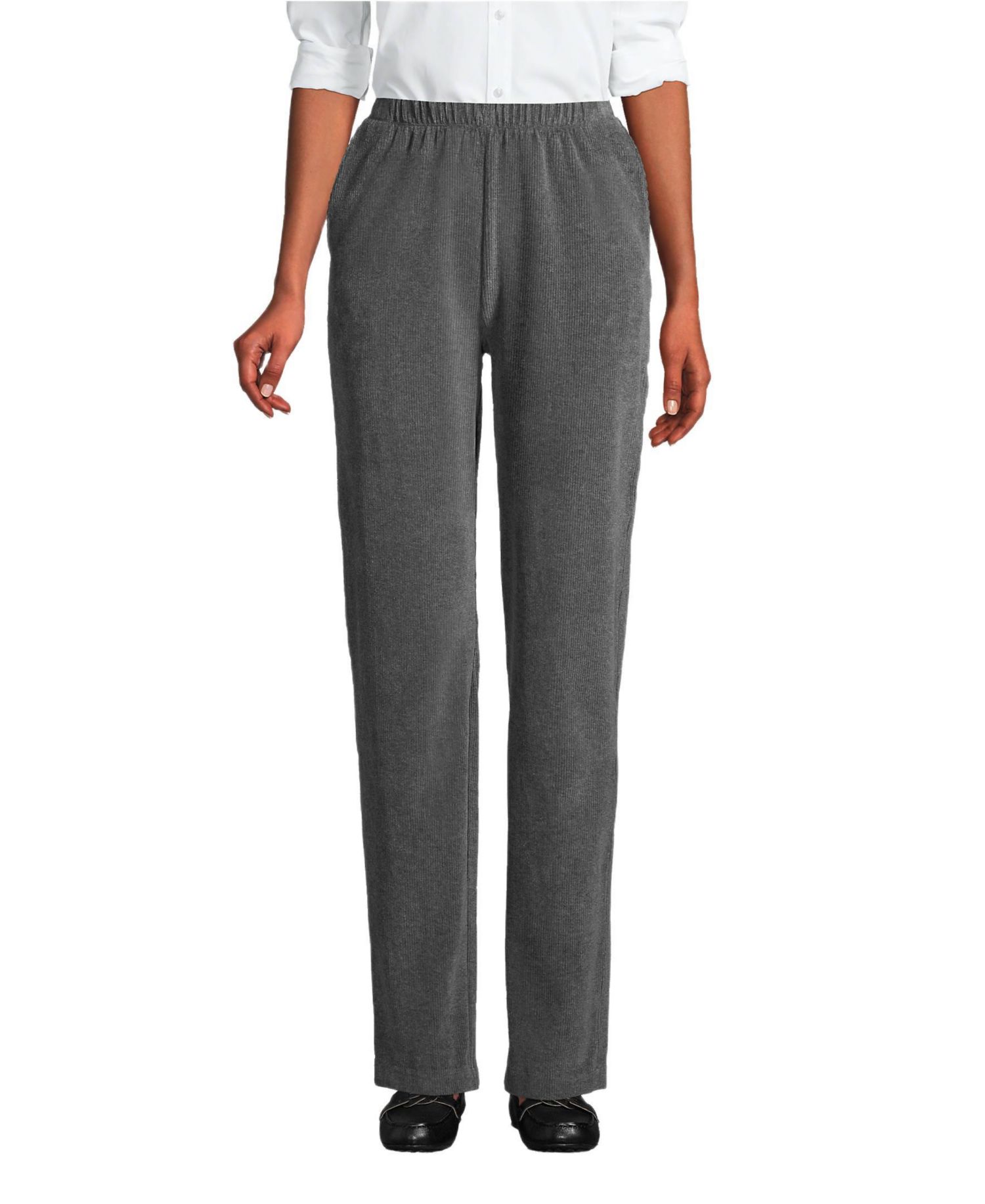 Women's Tall Sport Knit High Rise Corduroy Pants
