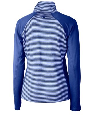 Forge Tonal Stripe Stretch Half Zip Womens Top Jacket