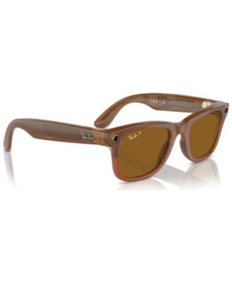 Unisex AI Meta Gen1 Wayfarer Polarized Sunglasses, RW4006