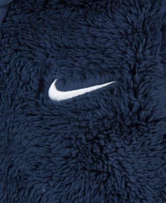 Baby Boys and Girls Hooded Sherpa Coverall