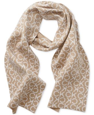 Macy's calvin klein scarf online