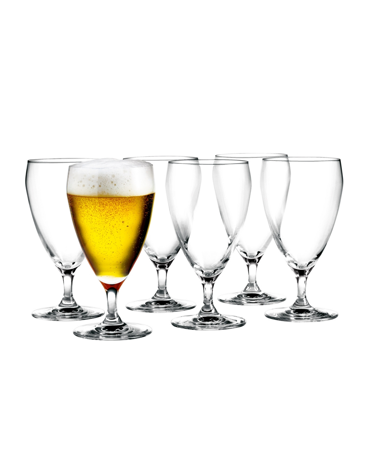 Rosendahl Perfection Beer Glasses, Set Of 6 In Clear