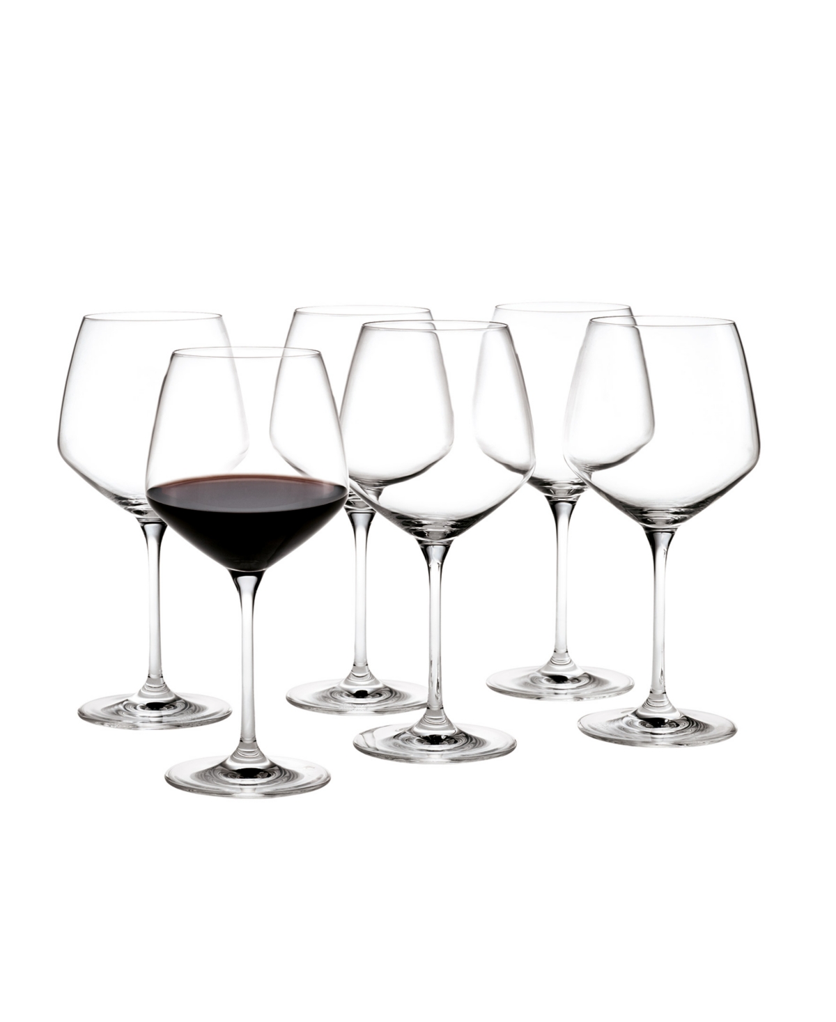 Rosendahl Bouquet 21 oz Red Wine Glasses, Set Of 6 In Clear