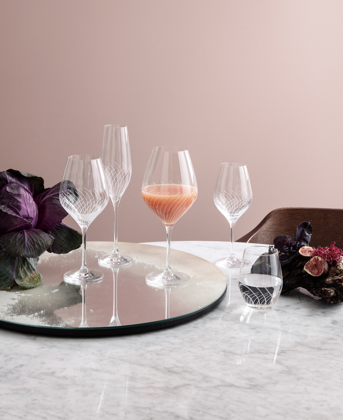Rosendahl Holmegaard Cabernet Lines 17.6 oz Red Wine Glasses, Set Of 2 In Clear