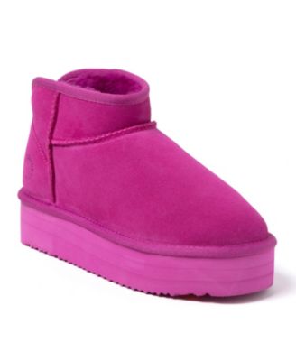 Women's Kingston Genuine Shearling Platform Bootie