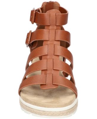 Women's Simone Zip Wedge Sandals