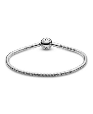 Moments Sterling Silver Snake Chain Bracelet