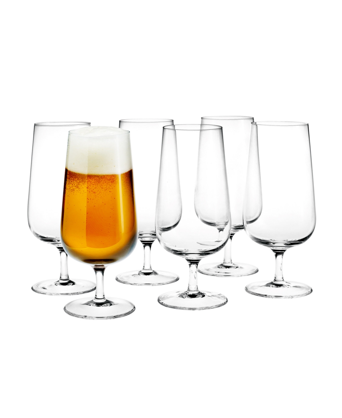 Rosendahl Bouquet Beer Glasses, Set Of 6 In Clear