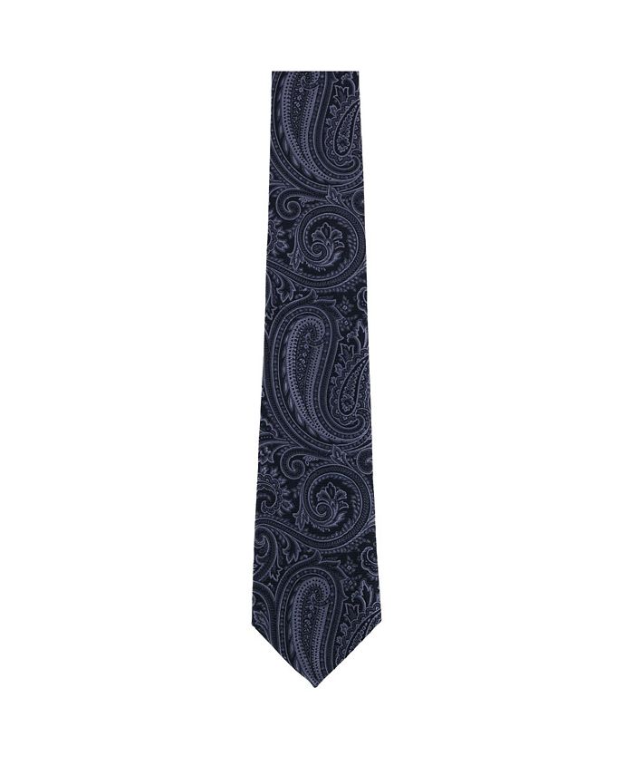 TRAFALGAR Sobee Paisley Silk Necktie - Macy's