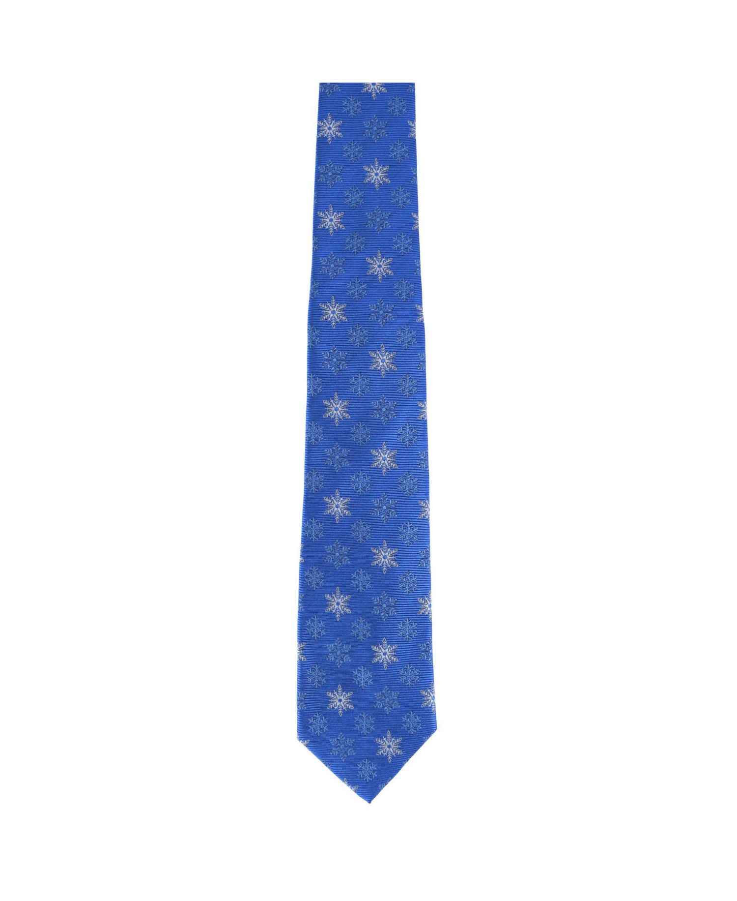 Men's Let It Snow Novelty Snowflake Necktie