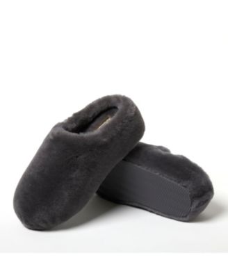 Women's Maryboro Genuine Shearling Platform Fuzzy Clog Slipper