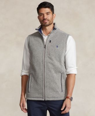 Polo fleece vest mens hotsell